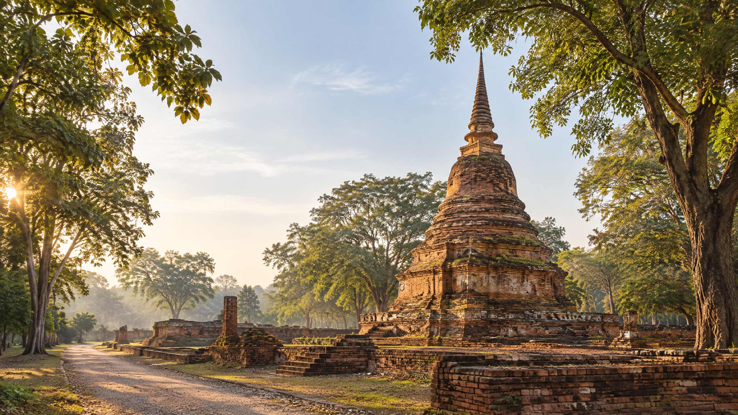 Ancient Temples of Chiang Saen and a Respectful Route from Athita